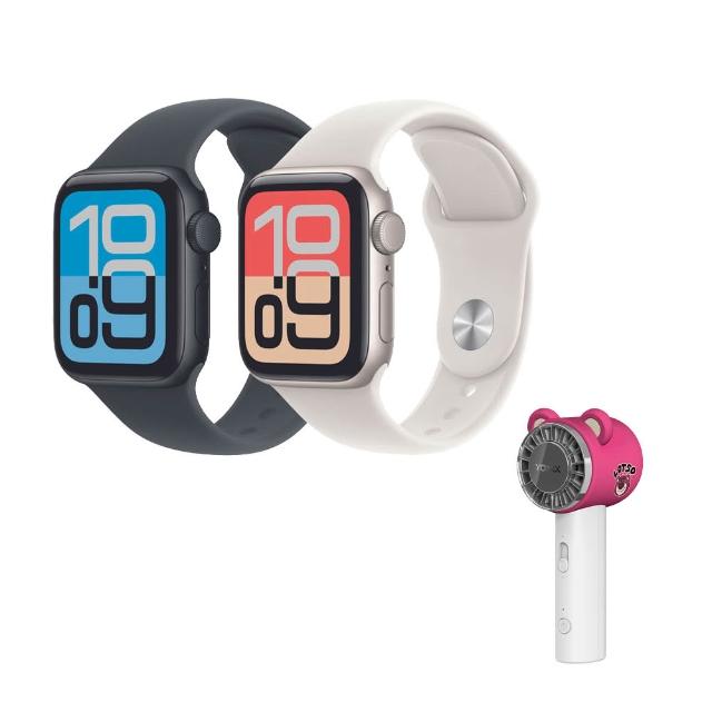 迪士尼盛夏組【Apple】Apple Watch SE 3 GPS + 行動網路 44mm(鋁金屬錶殼搭配運動型錶帶)
