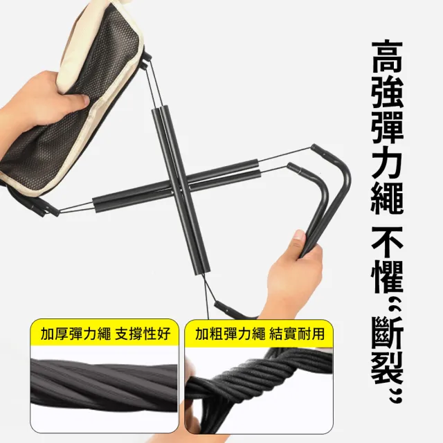 【AMKE】戶外輕便露營折疊椅 可斜背便攜露營椅 折疊手包凳(釣魚椅/戶外椅/小板凳/休閒椅)