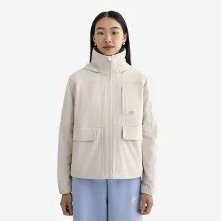 【Roots】Roots女裝- ATHLEISURE 平織外套(淺卡其)