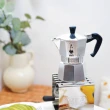 【Bialetti 比亞樂堤】經典摩卡壺MOKA-3杯份-含魷魚遊戲聯名(義式濃縮/原廠保固2年/免插電咖啡機)