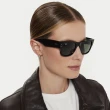 【RayBan 雷朋】A$AP聯名款 Mega wayfarer 寬版太陽眼鏡 RB0840SF 6826J5 公司貨