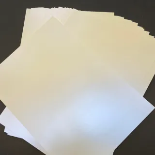 【CLEAN 克林】炫光合成紙226磅 /A4每包10張(金色閃藍光 防水 撕不破 合成紙 塑料紙 炫光防水紙)