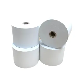 【CLEAN 克林】80捲裝 感熱紙捲 57×80x12mm(熱感紙 出餐單 號碼牌 停車票 收據 集點券 優惠券 熱感應紙)