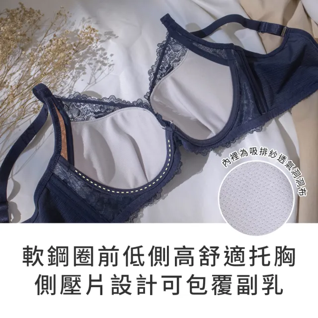 【玉如阿姨】綠野仙蹤內衣※0774淺紫(B.C罩 軟鋼圈 涼感 托高 集中 台灣製)