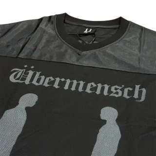 G-Dragon Ubermensch Mesh-Jersey 網眼球衣/ Short-Sleeve 黑、白