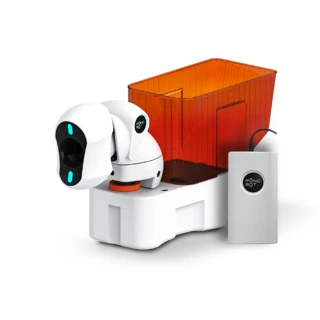 【PONGBOT】龐伯特 攜帶型NOVA人工智能AI桌球發球機/乒乓球機器人/含行動電源(自動發球器 無線遙控)