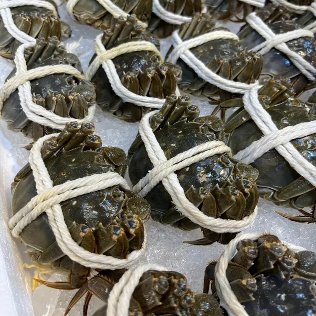 【華得水產】保證活蟹直送嚴 江蘇大閘蟹( 3隻_4-4.5兩/隻)