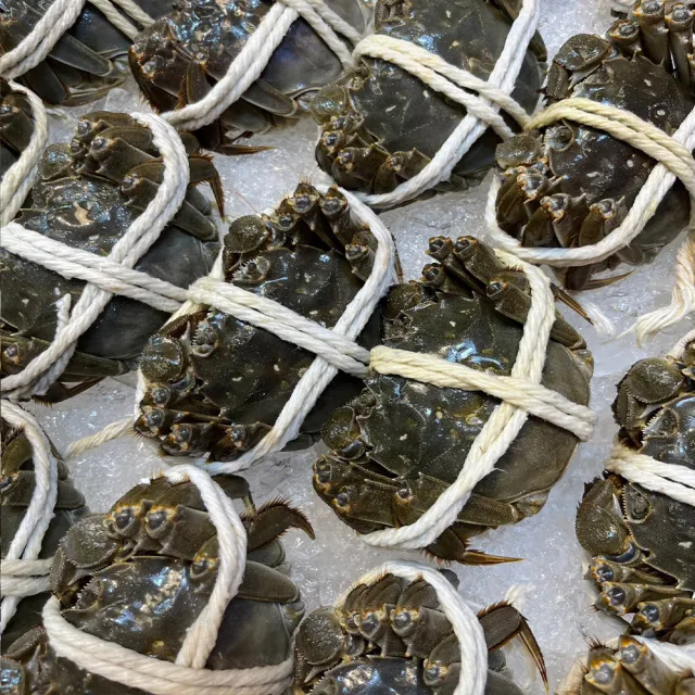 【華得水產】保證活蟹直送嚴 江蘇大閘蟹( 3隻_4-4.5兩/隻)