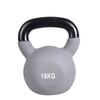 【AD-ROCKET】糖果限定 頂級鑄鐵壺鈴 KettleBell 軟壺鈴 軟式壺鈴 18公斤(灰色)