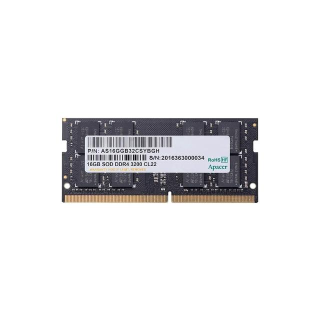 【Apacer 宇瞻】16GB DDR4 3200 筆記型記憶體