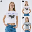 【MARDI MERCREDI】印花短TEE 多色 經典小雛菊  臘腸狗 CROPPED / TSHIRT FLOWERMARDI