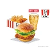 【肯德基】紐奧良烤腿堡+點心盒A+中杯飲料(好禮即享券)