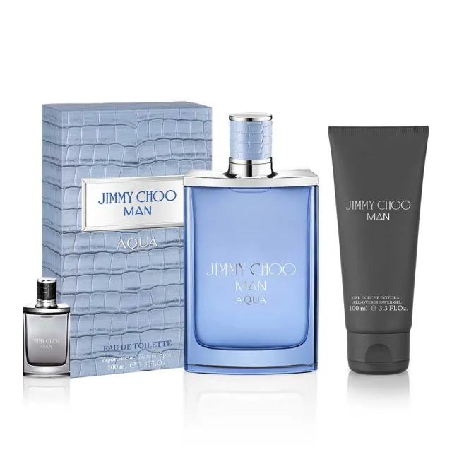 【JIMMY CHOO】活力海洋男性淡香水100ml(贈隨機沐浴精100ml+小香乙瓶.專櫃公司貨)