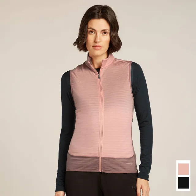 【Icebreaker】女 Descender RealFleece™ 刷毛保暖背心-300(戶外運動/休閒旅遊/登山健行/IB0A57D2)