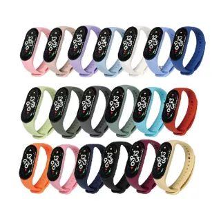 【昊采家品】小米手環錶帶 3/4 5/6/7(替換錶帶 防水錶帶 穿戴配件)