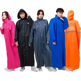 【FAIRRAIN】R1前開式連身雨衣(雙門襟防護 隱藏式連身雨帽)