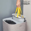 【Joseph Joseph】Tota 60L 分類洗衣籃-雙格(收納籃 分類 髒衣籃 雙層隔間 手提袋)
