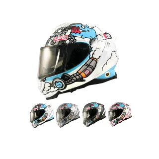 【Nikko】N806-09 聯名款急速咖波 全罩式安全帽(空氣力學外型設計 消光塗層 帥氣必備)