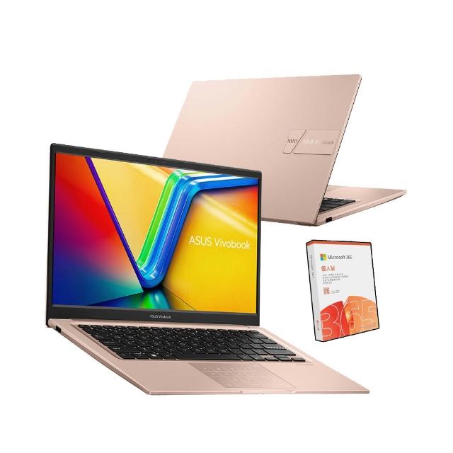 【ASUS 華碩】M365組★14吋Core5輕薄筆電(Vivobook X1404VA/core5-120U/8G+8G/512G SSD/W11)