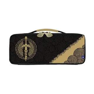 【HORI】NS Switch 周邊 薩爾達傳說 王國之淚 寬款型收納包 主機包 黑色(NSW-435)