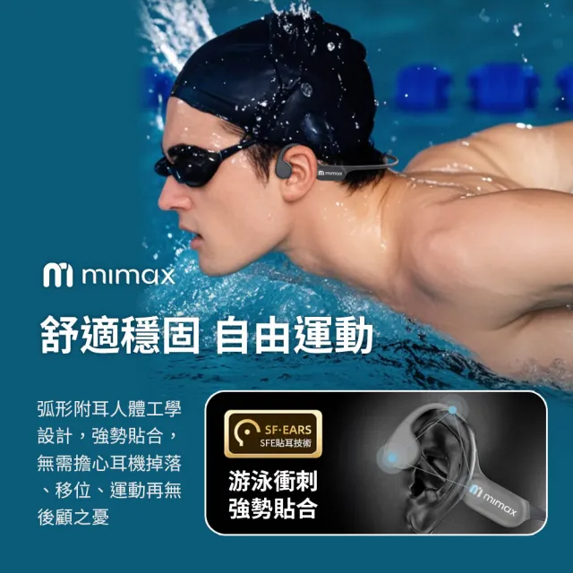 【mimax 米覓】骨傳導藍牙耳機 CS05