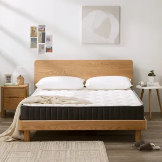 【hoi! 好好生活】Sleep LIGHT 酣睡獨立筒床墊台規雙人加大6尺180*188*21cm(表布含銀離子抗菌)