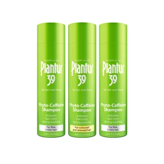 【Plantur39官方直營】植物與咖啡因洗髮露 250ml(染燙髮/細軟髮 任選三)
