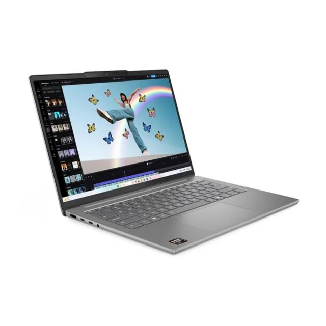 【Lenovo】特仕版 14吋輕薄筆電(IdeaPad Slim 5/83HX0047TW/Ryzen AI 5-340/32G/512G+2TB SSD/W11/藍)