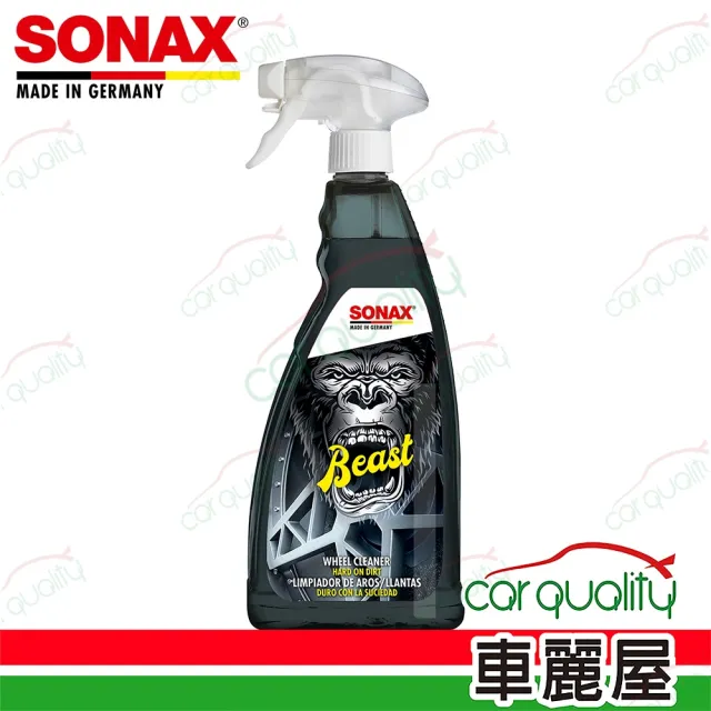 【SONAX】德國舒亮-鋁圈清潔劑 SONAX 鋼圈魔獸 1L(車麗屋)