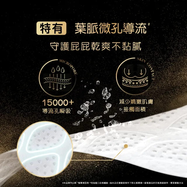 【幫寶適】奢寵黑金幫 拉拉褲 L-XXL 嬰兒褲型紙尿褲/尿布(首款添加真蠶絲)