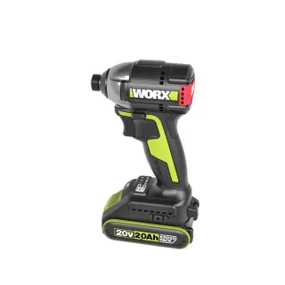 【WORX 威克士】20V 150Nm 智能模式無刷鋰電衝擊起子 雙電池(WU292DS)