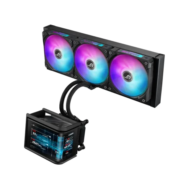 【AMD】U+散熱器組合★Ryzen 9-9900X3D 12核心 CPU處理器+ROG Ryuo IV SLC 360 ARGB 水冷散熱器