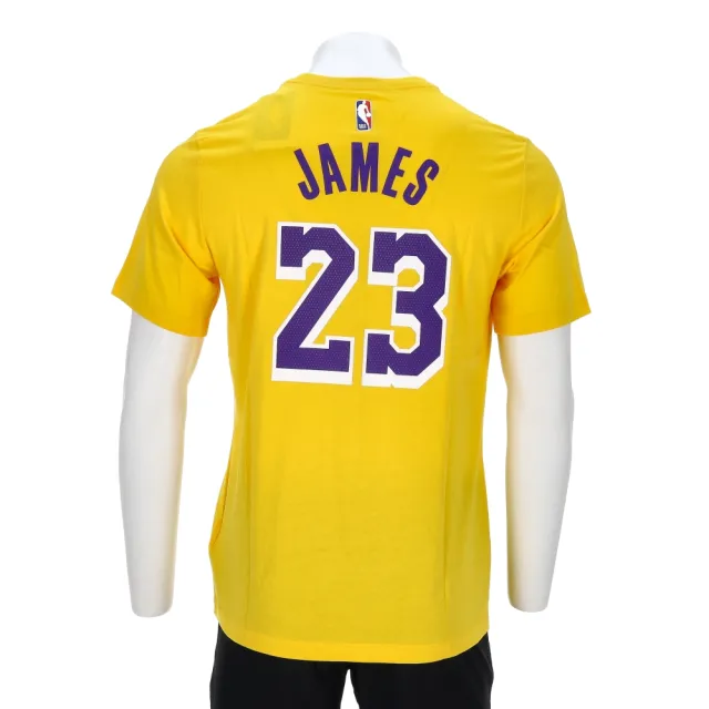 【NIKE 耐吉】LAL M NK ES NN SS TEE 男款 黃色 NBA 洛杉磯 湖人隊 短袖 DR6380-734