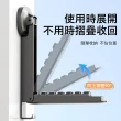 【Londee】吸盤折疊伸縮晾衣架 雨天室內曬衣架 出差便攜掛衣架 陽台晾衣桿
