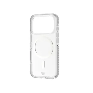 【tech21】iPhone 17 Pro 6.3吋 EvoCrystal 磁吸晶核透明防摔保護殼(透銀)