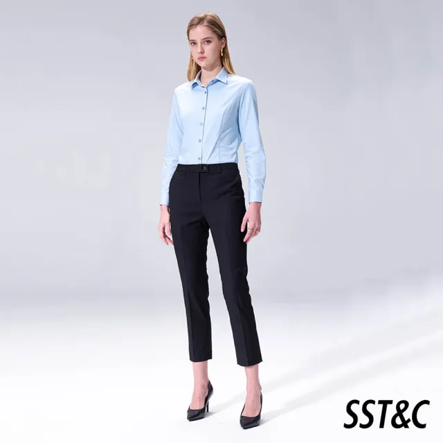 【SST&C】女裝 可機洗 全長修身西裝褲(多款任選)(OUT)(雙11限定)