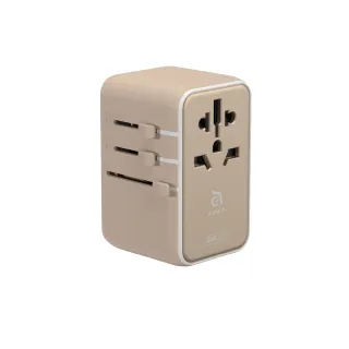 【ADAM 亞果元素】T35L 35W 多合一伸縮線旅用充電器(具備EU/UK/AU插頭)