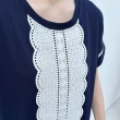 【Hana Mokuba】花木馬日系女裝圖騰圓領兩側開岔上衣(T恤)