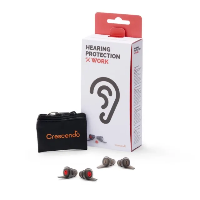 【Crescendo】Work 工作場域專用 高保真隔音降噪耳塞 荷蘭製(公司貨保證)