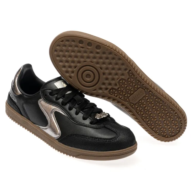 【SKECHERS】舒華 代言款 女鞋 休閒系列 休閒鞋 德訓鞋 HOTSHOT(185236BKSL)