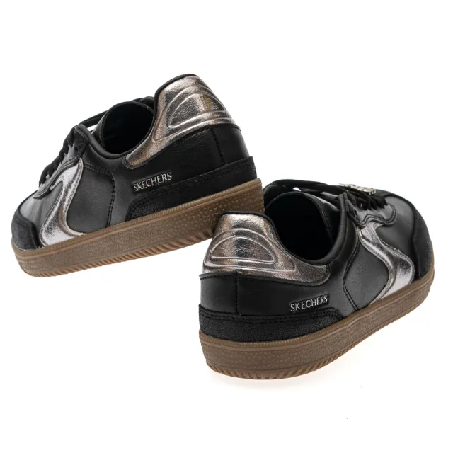 【SKECHERS】舒華 代言款 女鞋 休閒系列 休閒鞋 德訓鞋 HOTSHOT(185236BKSL)