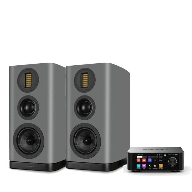 【eversolo】兩聲道音響組合(Play + Wharfedale EVO 5.2 喇叭)