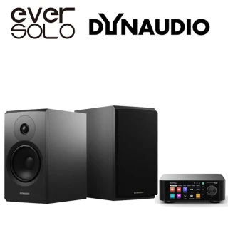 【eversolo】兩聲道音響組合(Play CD Edition + Dynaudio Emit 20 喇叭)