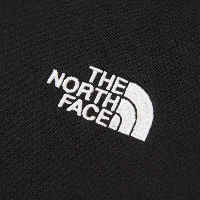 【The North Face】TNF 休閒 運動 舒適透氣長袖帽T W CROP HOODIE - AP 女 黑(NF0A8F0YJK3)
