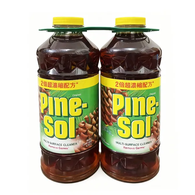 【Star 星】Pine-Sol 兩倍濃縮 松木香2入(松木香 多用途清潔劑 1.77公升 X 2入)