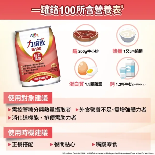 【Affix 艾益生】力增飲 鉻100代謝管理配方 237ml 口味任選 18罐/箱