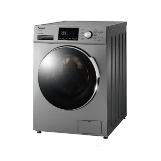 【Panasonic 國際牌】58H快配★12公斤溫水洗脫烘滾筒洗衣機-晶漾銀(NA-V120HDH-G)