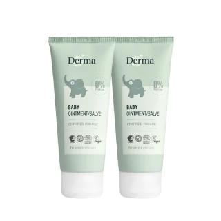 【Derma 丹麥德瑪】寶寶有機舒敏萬用膏 100ml*2入組(嬰幼兒乳液、新生兒)