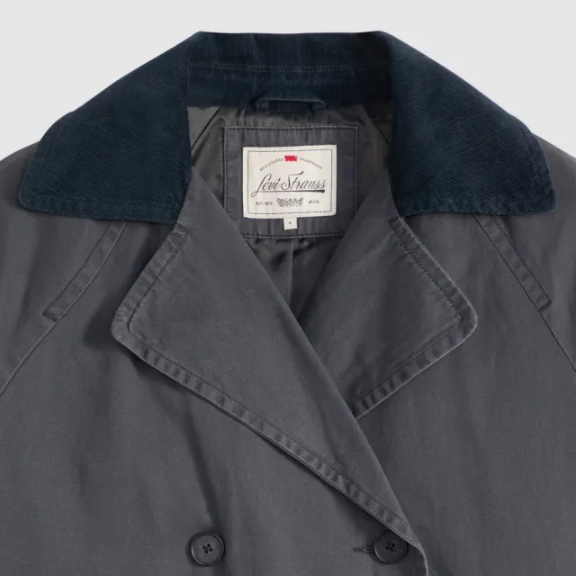 【LEVIS】女款 牛仔外套 圖騰設計 鋪棉外套 丹寧外套 女生上衣 熱賣單品 003G0-0000