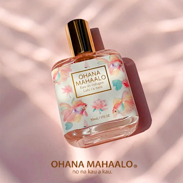 【OHANA MAHAALO】蓮蓮有魚輕香水30ml(專櫃公司貨)